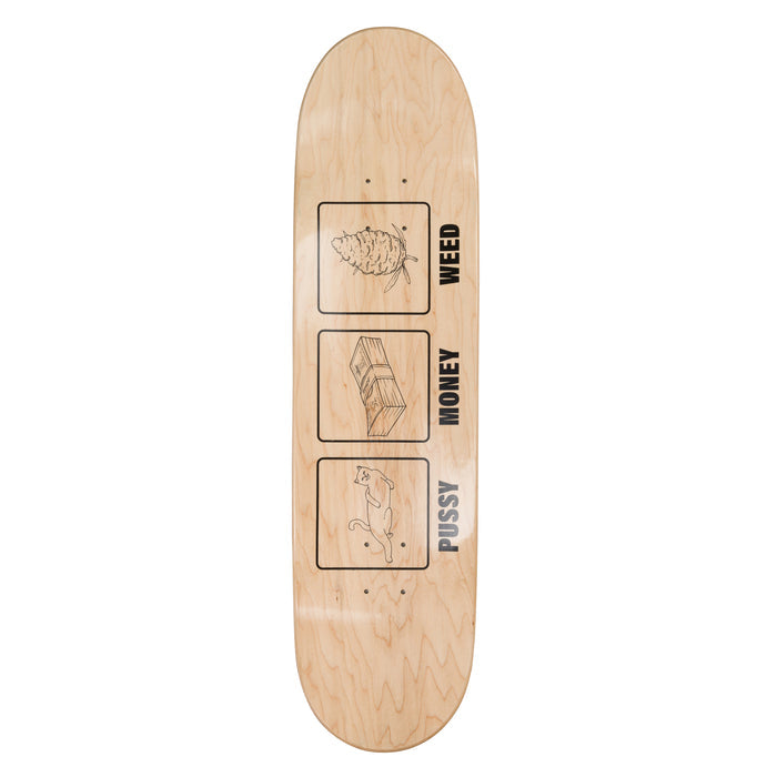 RIPNDIP Pussy Money Weed Board (Teal)