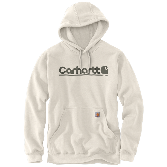 Rain Defender®Loose Fit Midweight Logo Graphic Sweatshirt - W03-Malt | Carhartt 106793