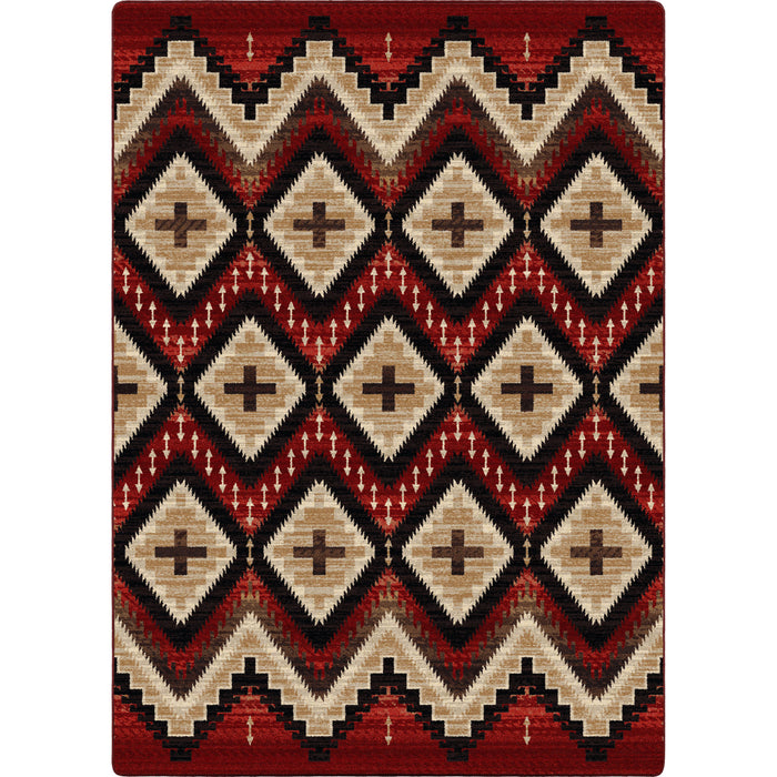Image of an area rug, Rain Giver - Obsidian