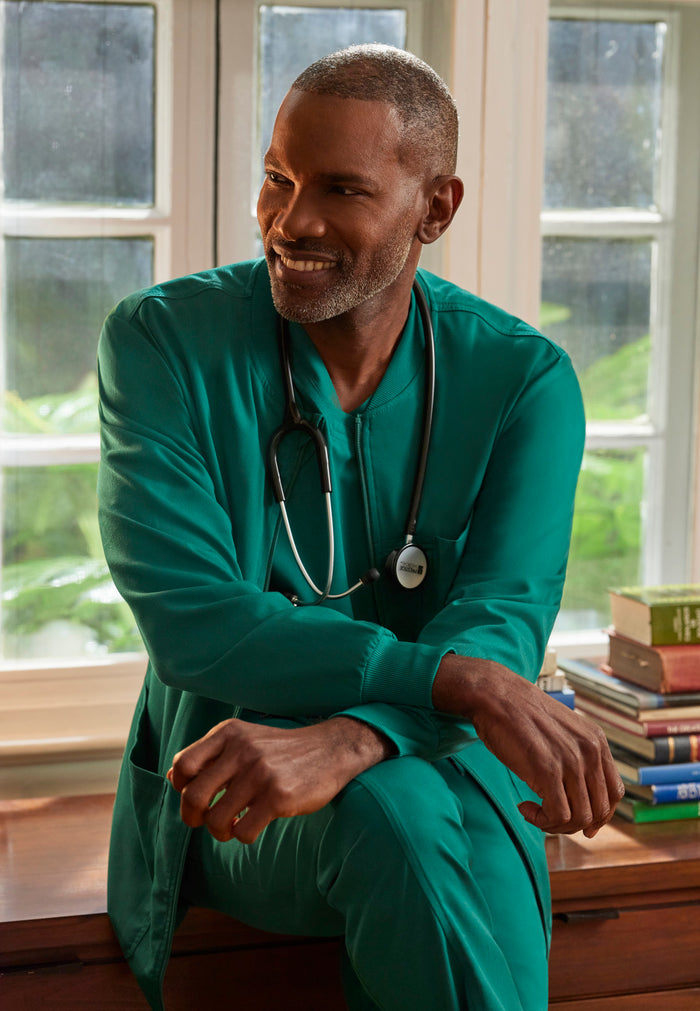 React Warmup - Hunter Green - Grey's Anatomy Scrubs