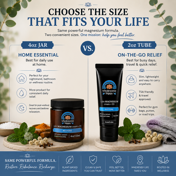 Restore Calm Cream | Magnesium Cream & Body Butter | 2oz