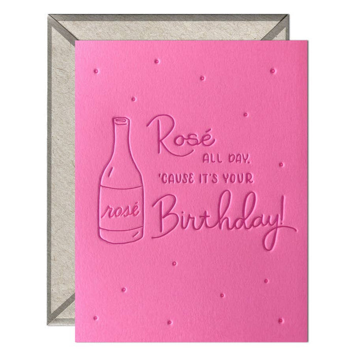 Rose Birthday Card