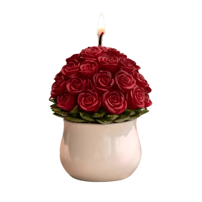Rose Bouquet Candle