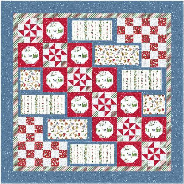 Santa's Stocking Filler Quilt