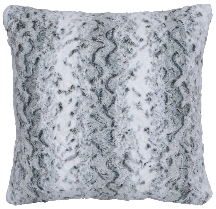 Snow Owl Faux Fur Euro Sham - 26"x26"