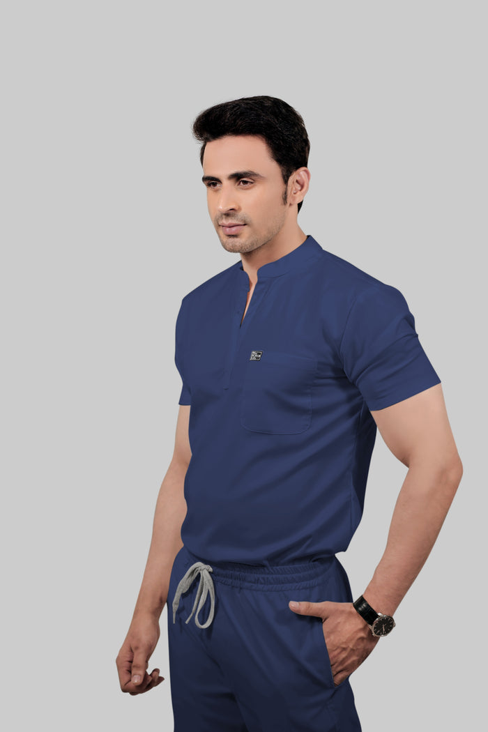 Stretchable (2Way) Men Navy Blue Jogger