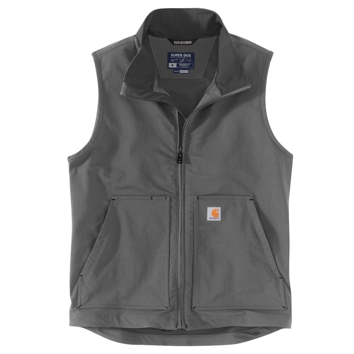 Super Dux™ Relaxed Fit Lightweight Softshell Vest - GVL-Gravel | Carhartt 105535