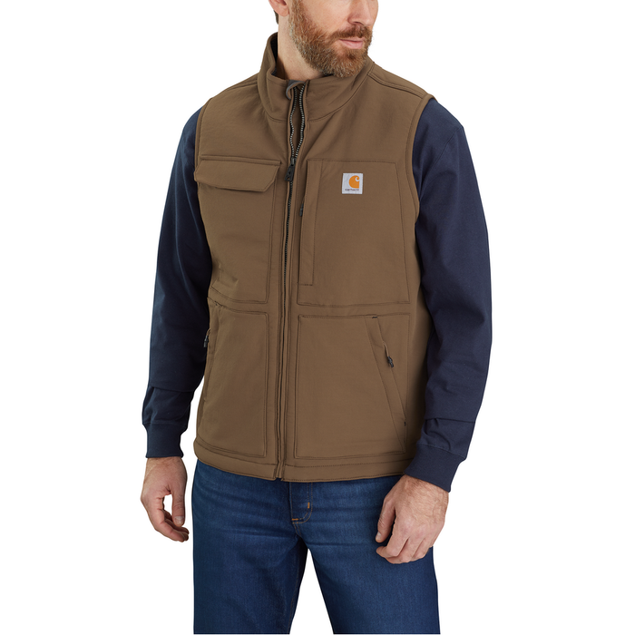 Super Dux™ Relaxed Fit Sherpa-Lined Vest - 205-Coffee | Carhartt 104999
