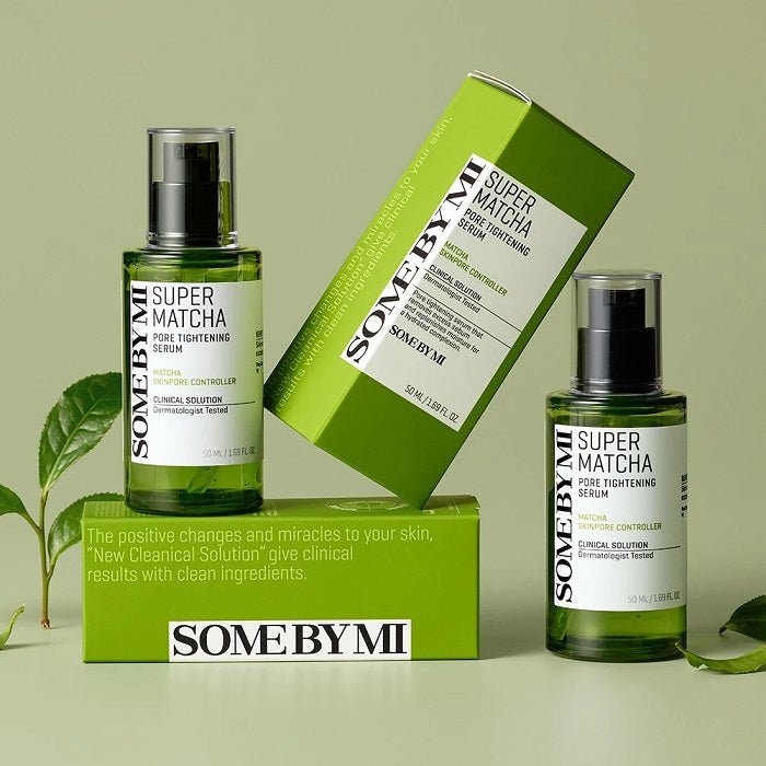 SUPER MATCHA PORE TIGHTENING SERUM - Ser Cu Textura Usoara Pentru Reducerea Porilor Dilatati - skinseen.ro