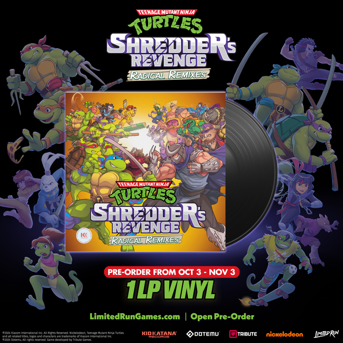 Teenage Mutant Ninja Turtles: Shredder's Revenge Radical Remixes - Vinyl Soundtrack