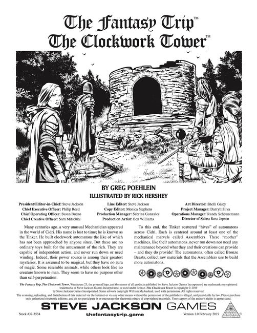 TFT Adventure: The Clockwork Tower