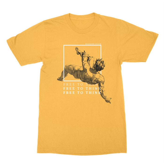 THE UNBOXED MIND MEN'S TEE | PINK - BLUE - GOLD