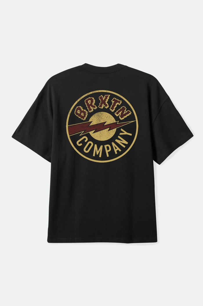 Upson Boxed Crop T-Shirt - Black