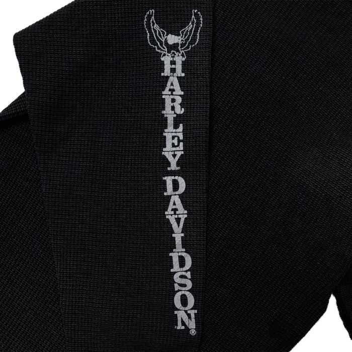 Vintage Harley Davidson Eagle Graphic Thermal Long Sleeve Size L