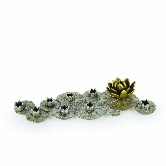 Water Lily Menorah