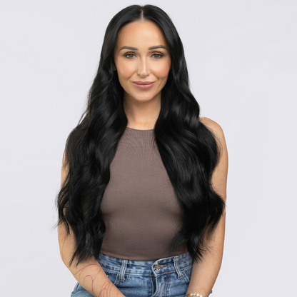 #1  |  Hand-Tied Weft Extensions