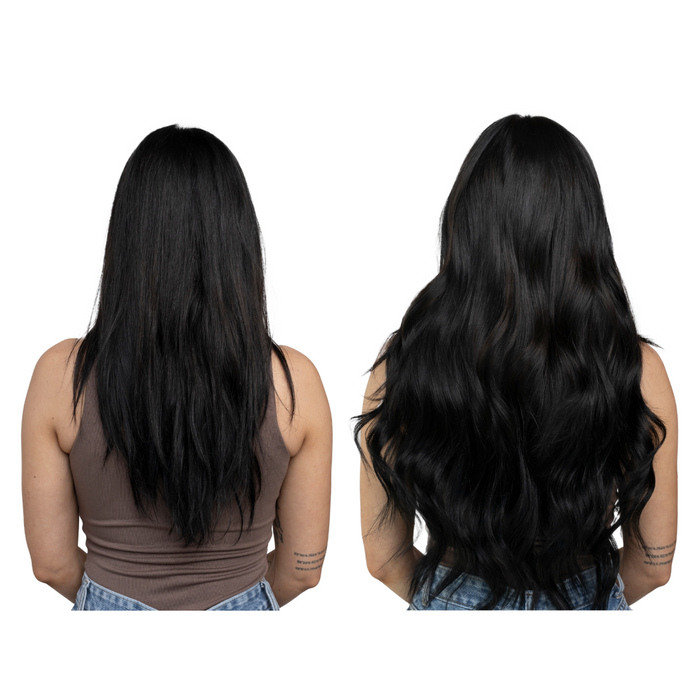 #1  |  Hand-Tied Weft Extensions