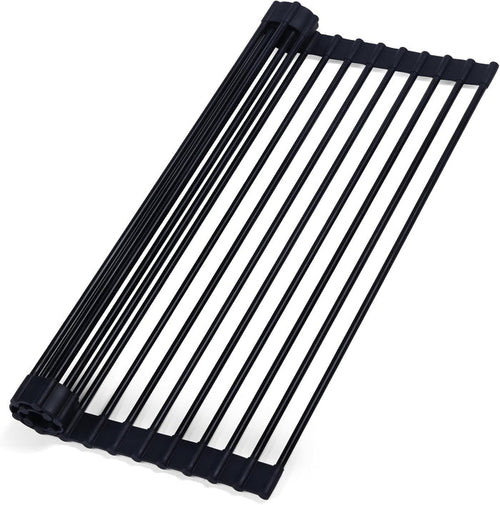 16-3/4″ Multipurpose Silicone Roll Up Tray Drying Rack - C1-17RT
