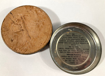 1916 Antique Porter's Pain King Salve Medical Tin, Quack Nostrum