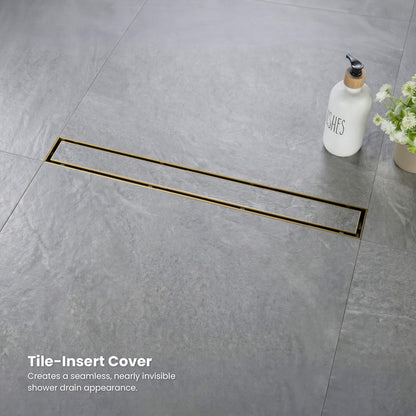 24 inch Tile-in Linear Shower Drain - CFD-2401