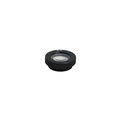 2X Semi-Plan Achromatic Microscope Objective Lens Working Distance 47mm, SKU MZ02014611, three quarter front view
