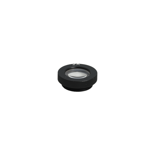 2X Semi-Plan Achromatic Microscope Objective Lens Working Distance 47mm, SKU MZ02014611, three quarter front view