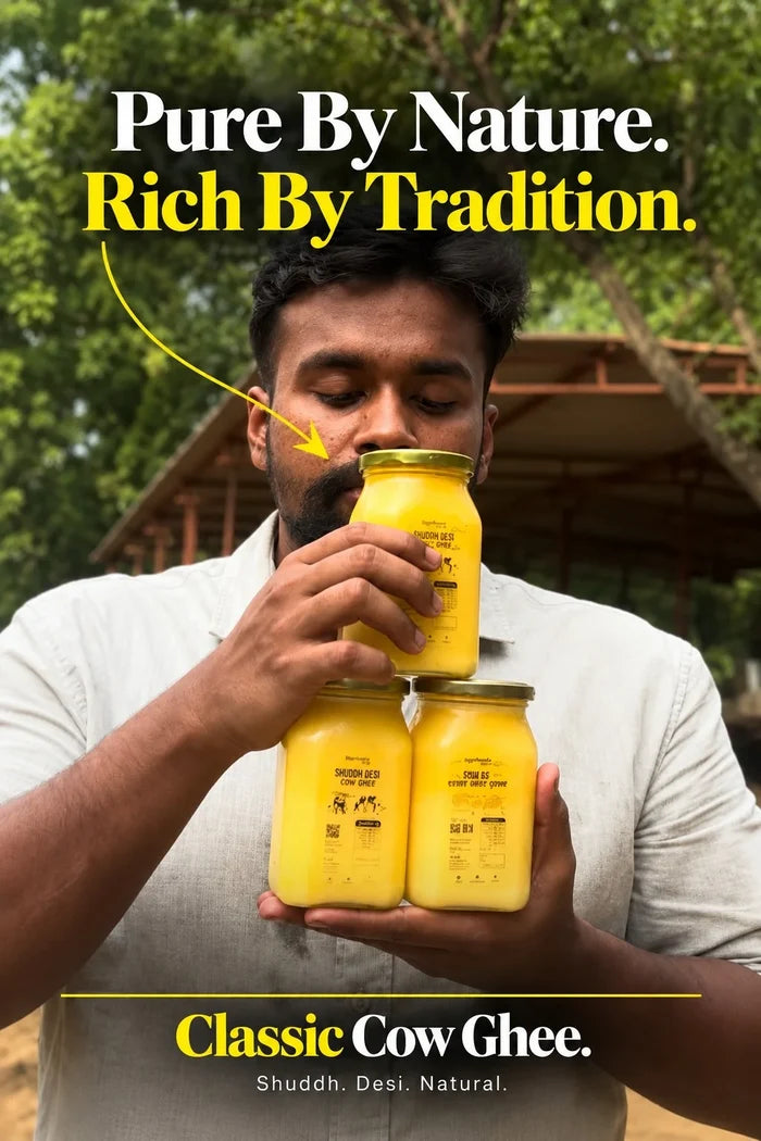 3 Classic Cow Shuddh Bilona Ghee at 1299