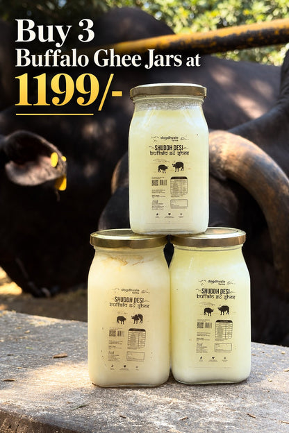 3 Royal A2 Buffalo Desi Ghee at 1199
