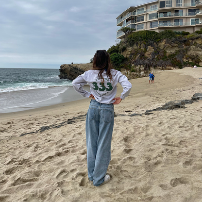 333 Heather Grey Crewneck
