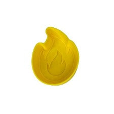3D Printed One Piece Flame Bath Bomb Mold