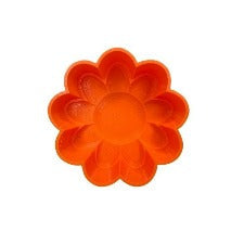3D Printed One Piece Flower Bath Bomb Mold