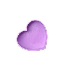 3D Printed One Piece Heart Bath Bomb Mold