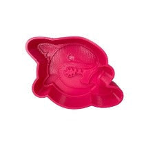 3D Printed One Piece Shark Bath Bomb Mold