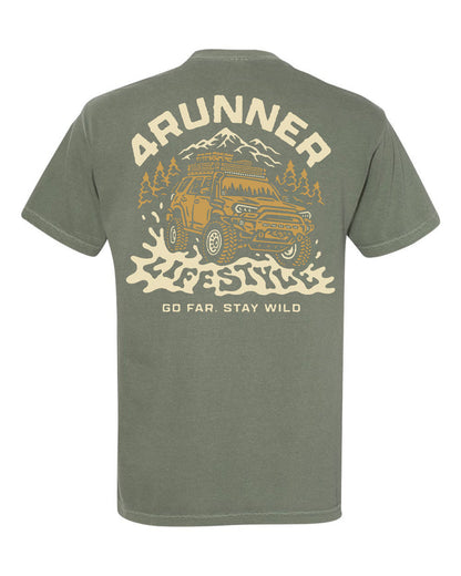 4Runner Lifestyle Washed Green Stay Wild Shirt