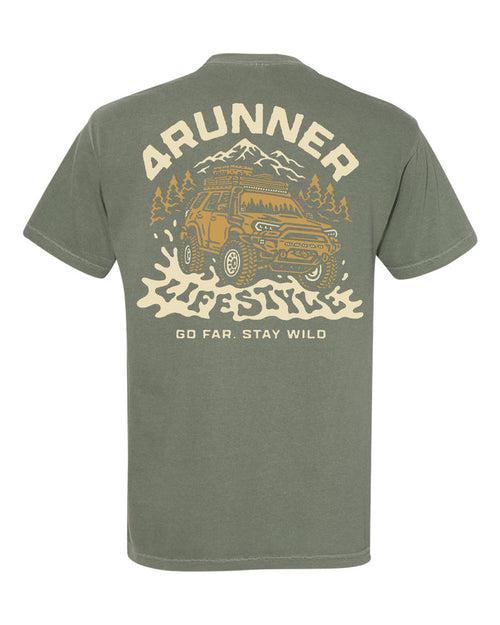 4Runner Lifestyle Washed Green Stay Wild Shirt