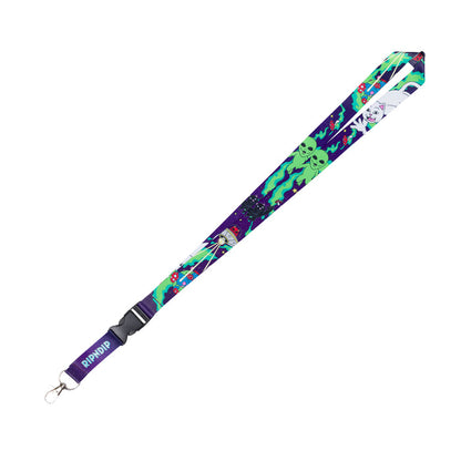 RIPNDIP 4th Dimension Lanyard (Black)