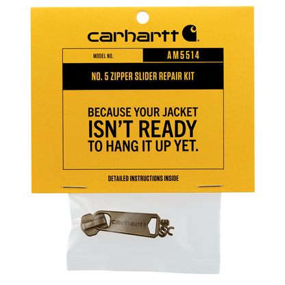 #5 Zipper Repair - C01-Antique Brass | Carhartt 105514