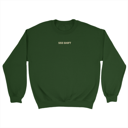 555 Forest Green Crewneck