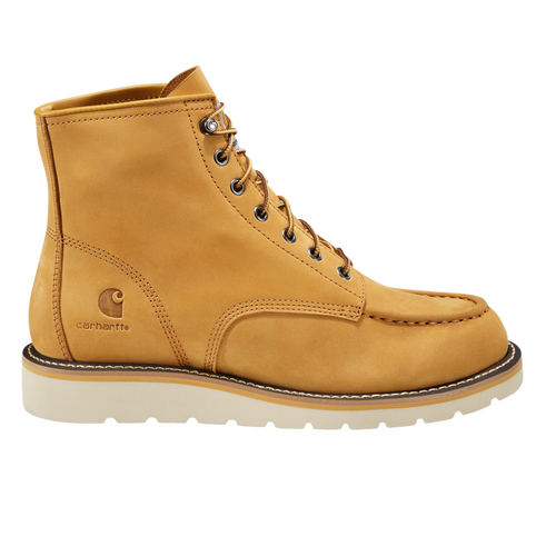 6-INCH MOC SOFT TOE WEDGE BOOT - WHT-Wheat | Carhartt FW6076-M
