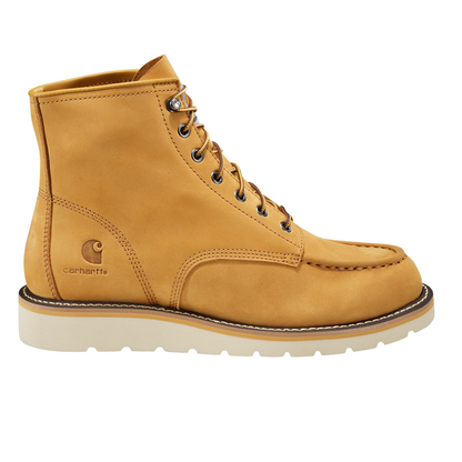 6-INCH MOC SOFT TOE WEDGE WORK BOOT - WHT-Wheat | Carhartt FW6075-W