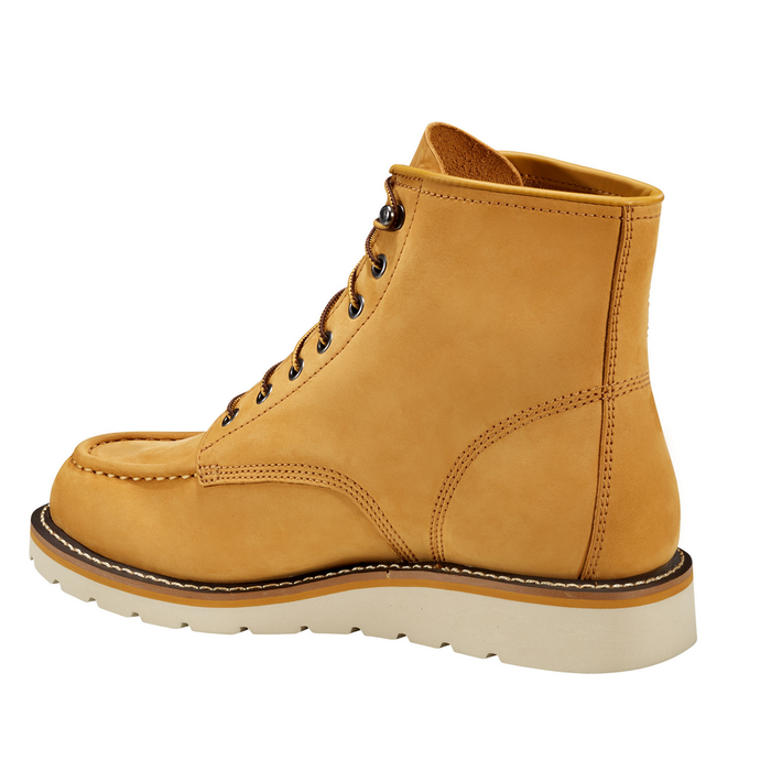 6-INCH MOC SOFT TOE WEDGE WORK BOOT - WHT-Wheat | Carhartt FW6075-W