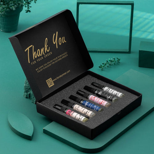 6 PCS TESTER 5ML OUR FEMALE TOP PERFUMES