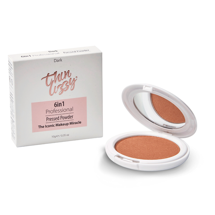6 in 1 Professional Pressed Powder