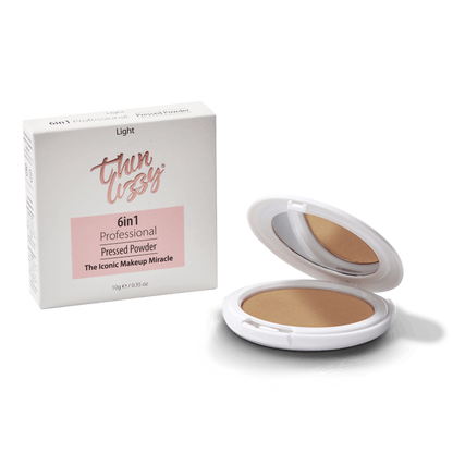 6in1 Professional Face Powder Compact