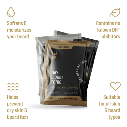 9 Sachet Sample Pack. The Beard Struggle