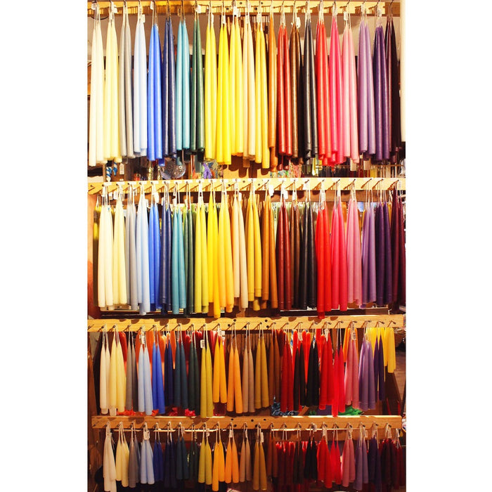 Traditional Danish Style Pointed Taper Candles - Candlestock.com