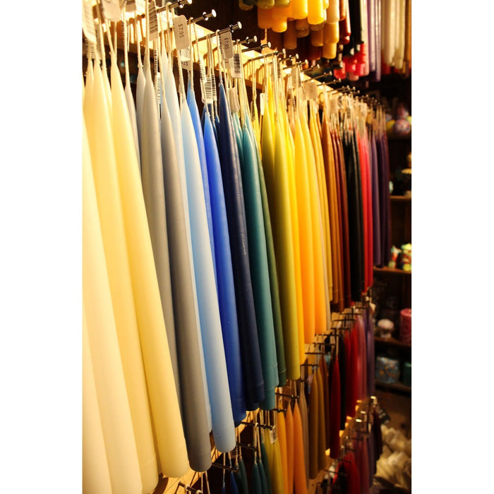 Traditional Danish Style Pointed Taper Candles - Candlestock.com