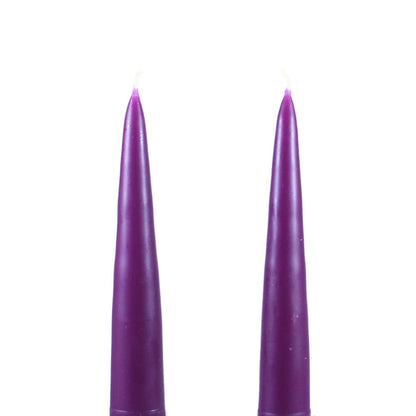9 Inch - Traditional Danish Style Pointed Taper Candles