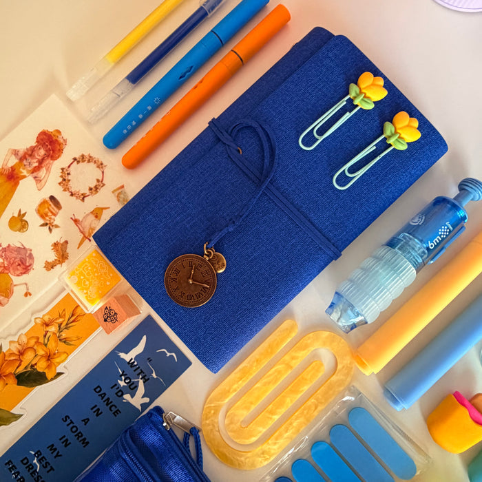 Blue & Yellow Stationery Bundle