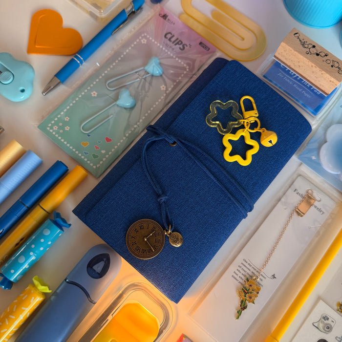 Blue & Yellow Journal & Stationery Box